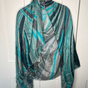 Richard Allen Scarf Cashmere Blend 50" Square NWT